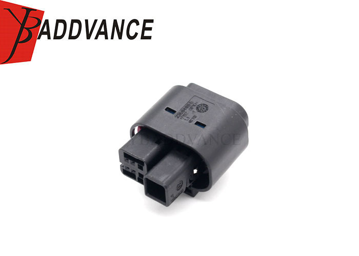 2387380-1 Female Automotive 7 Pin Black Connector For Wire Harness