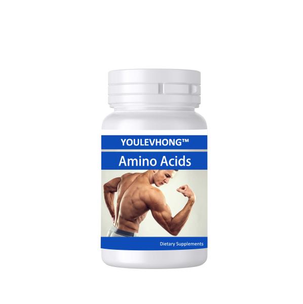 Calcium 10mg Amino Acids Pills Dietary Supplement for Improved Athletic