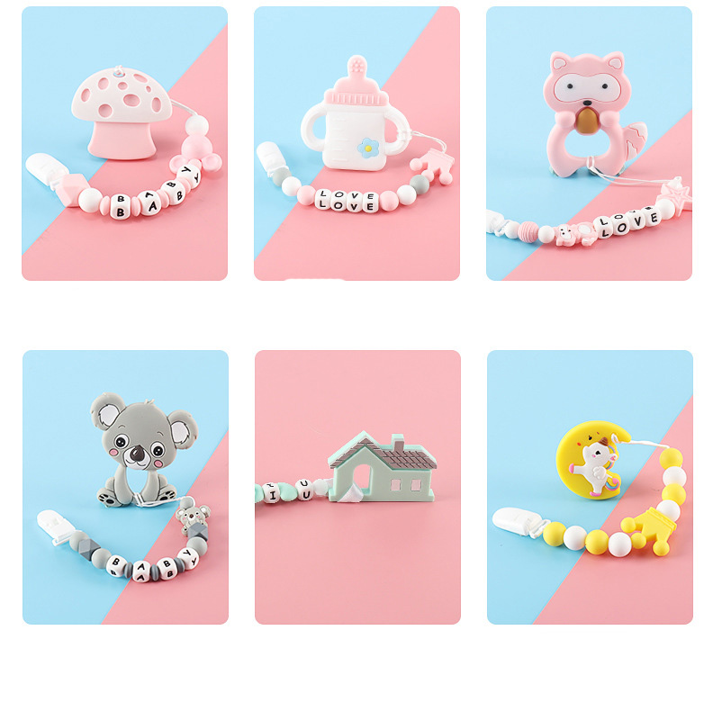 BPA Free Silicone Teething Toy 0 To 24 Months Pacifier For Breastfed Newborn