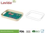 Nature Garden Butterly Prints Eco-friendly Biodegradable Bamboo Fiber Tray
