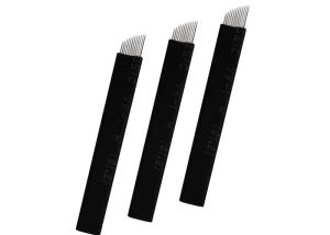 China 12 Pins 0.18MM Nano Eyebrow Needle Gama Rays Sterilized wholesale
