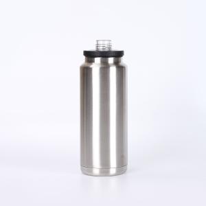 China 18 Oz Bottle Vacuum Insulated Stainless Steel Water Bottle With Chug Cap Ice Pink wholesale