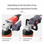 Rated Power 1250W Electric Polishing Machines Fixed Gear Change Portable OEM