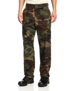 China Comfortable Military Cargo Pants Polyester Cotton Wrinkle Resistant wholesale