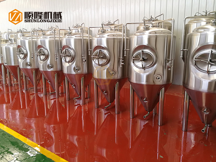 Micro Conical Fermentation Tank Stainless Steel SUS304 Material Polished Surface