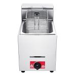 Stainless Steel 201/304 Industrial Gas Countertop Deep Fryers for Commercial
