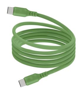 China 2025 Eco-Friendly Soft Silicone Data Cable - Non-Toxic, Skin-Safe &amp; Super Flexible wholesale