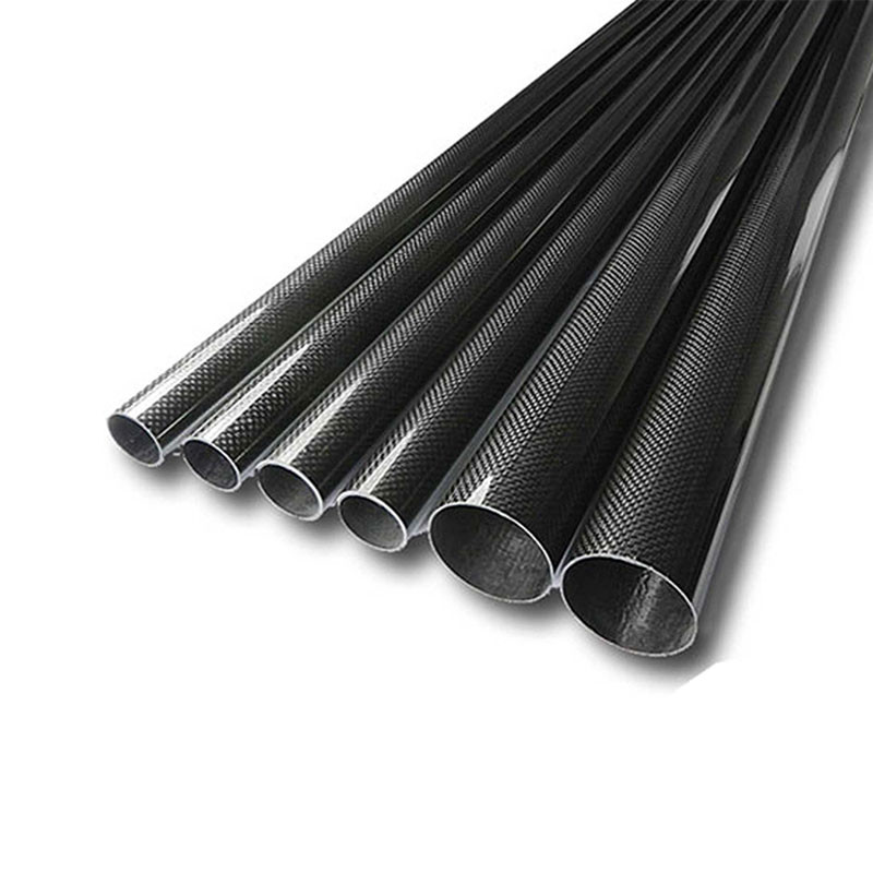 Plain Finish 3K Pure Carbon Fibre Tube For RC Planes
