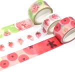 Custom Printing Waterproof Japanese Washi Paper Tape Christmas Washi Tape