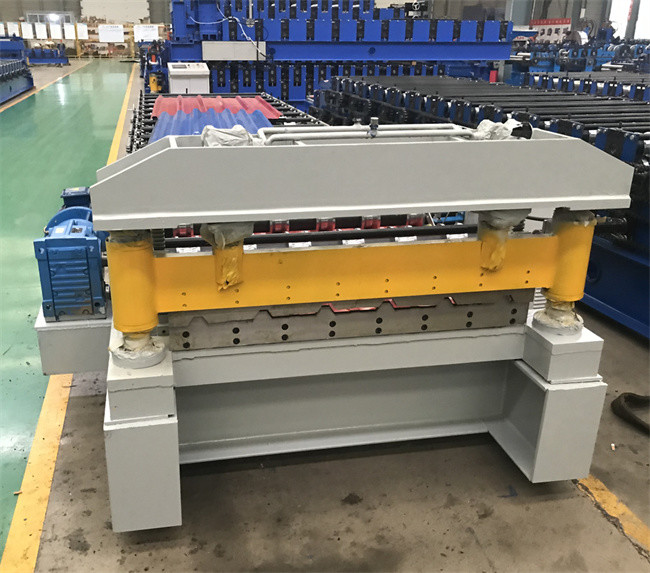 Color steel roof panel roll forming machine roofing sheet making machine 0.3-0.8mm