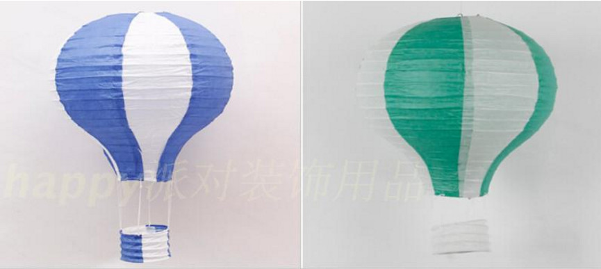 Hot Air Balltoon Paper Lanterns, Shopping Arcade Celebrations, Birthday Parties, Kindergarten Hanging Ornaments