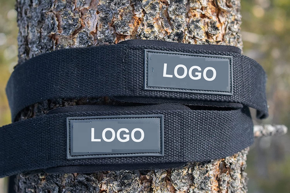 Width 1.5inch Cotton Lifting Straps Pull Up Resistance Bar Kit