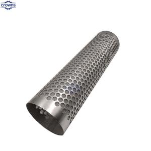 China stainless steel wedge wire screen mine sieve net tube pipe cylinder wedge screen wholesale