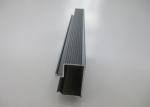 Outside slotted aluminum extrusion , Aluminum Rail Extrusions Customized 6063