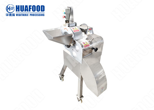 Automatic Food Processing Machines High Speed Onion Dicing Machine , Tomato