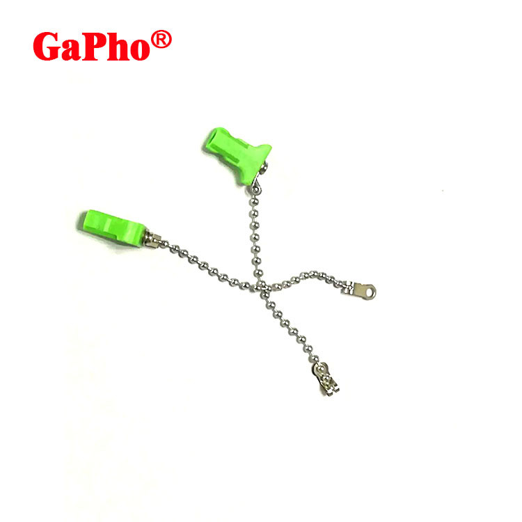SC Plastic Fiber Optic Dust Cap Male For Connectors Adapters
