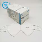 Disposable safety kids dust protection mask FFP2 KN95 white color in stock FFP2