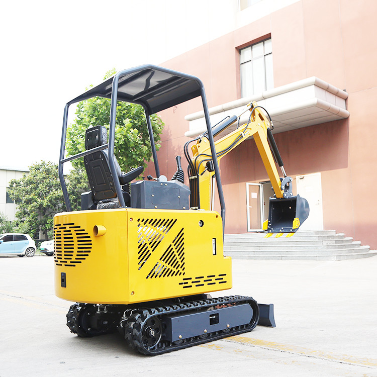 Diesel Mini Digger Agricultural Micro Clamshell Shovel Escavator 1.8 Ton Household Crawler 1ton Mini Excavator