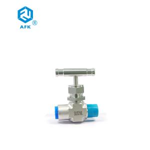 China 2 Way 6000PSI SS316 High Pressure Needle Valve 413bar Gas Media wholesale