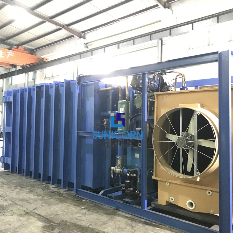 PLC Control Vacuum Cooling Machine , Vacuum Cool Chamber For Vegetables / Fruits