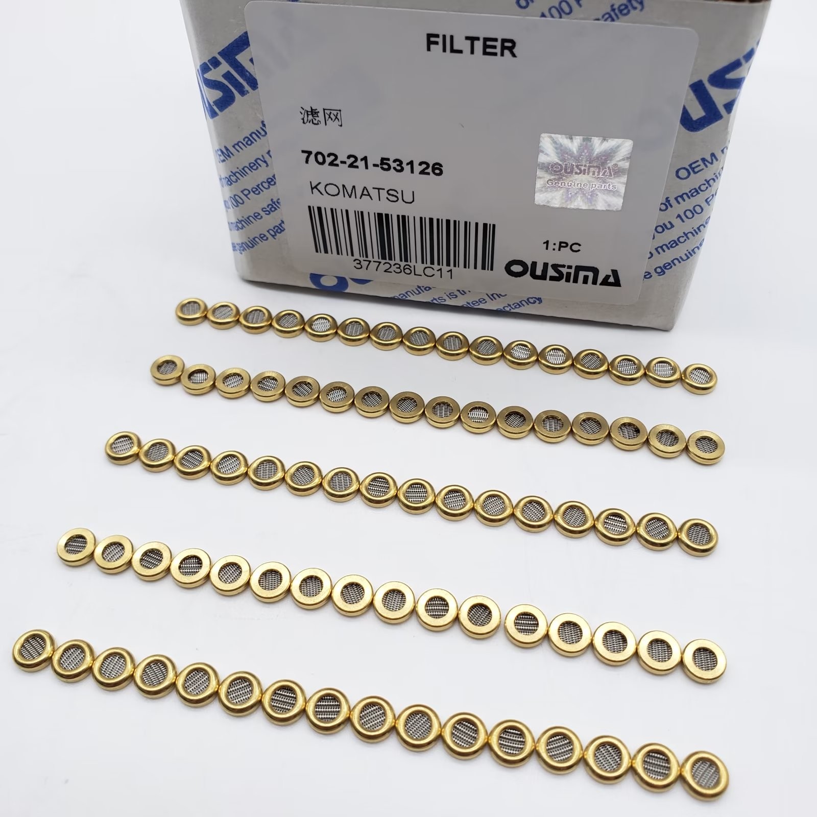 702-21-53126 Excavator Accessory Oil Filter For KOMATSU Parts