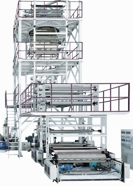 Nylon Blown Plastic Film Extrusion Machine 11-110KW