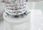 Indoor Dryer Vent Kit 4 Inch Flexible Air Duct White Lint Trap Bucket 4'' Hose