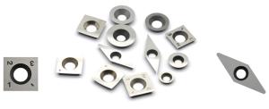 China Square Radius Shape Carbide Cutting Tool Inserts 15x15x2.5-37° wholesale