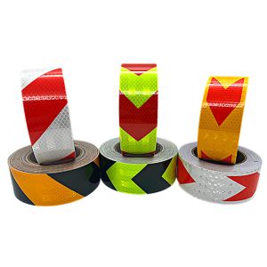 China PVC Highly Reflective Tape Prism Arrow Truck Reflective Sticker on sale