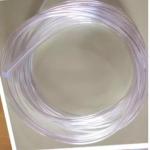 3.5mm 0.5mm Clear Flexible Plastic Tubing , Polyvinyl Chloride High Pressure