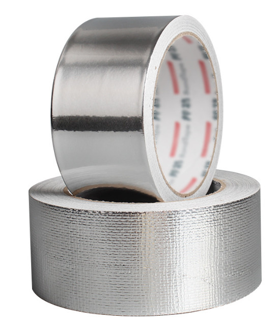 Fiber Glass Cloth Aluminium Foil Insulation Tape 0.02mm Thickened Lining