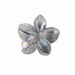 AB color frangipani hair clip Flower shark clip hair accessories
