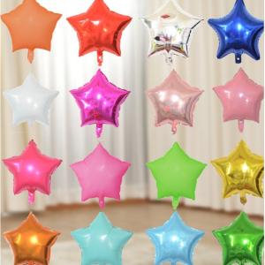 China 18 Inch Pentagram Aluminum Film Balloon Party Decoration Scene Setting wholesale