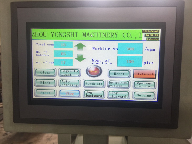 Fabric Digital Die Cutting Machine Label High Speed Automatic Die Cutting Machine