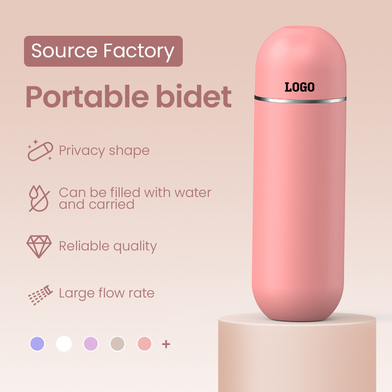 Compact 380ML ABS EVA PP Portable Bidet Sprayer Battery Powered With 98pcs/Carton