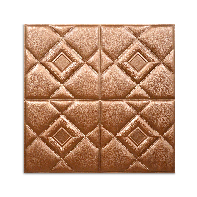 Moistureproof 3D PE Foam Wallpaper 70x77cm 3D PE Foam Wall Sticker