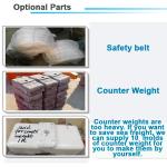 Building Construction Aluminum alloy 380V/50Hz 0.8Ton ZLP800 Suspended Working
