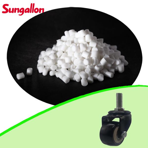 Natural White SEBS TPE Elastomer Material TPR Plastic Material Customized