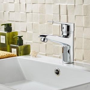 China 304 Stainless Steel Single Lever Basin Mixer Healthy Harmless wholesale