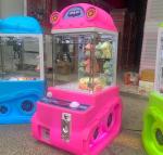 2022 Children Mini model grab doll machine boutique gifts machine tank claw doll