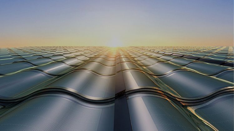X-Solar Energy BIPV Roof Tiles Photovoltaic Solar Curve Tiles for Roof
