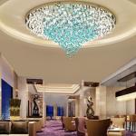 Large Modern Glass Stone Chandelier Living Hotel Project luxury lighting factory