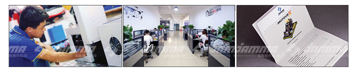 Entertainment 9D Motorcycle Simulator Immersive Virtual Reality Black Yellow