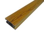 Aluminium 6063 T6/T5 Wood Grain Finish Extruded Aluminum Profiles For Building