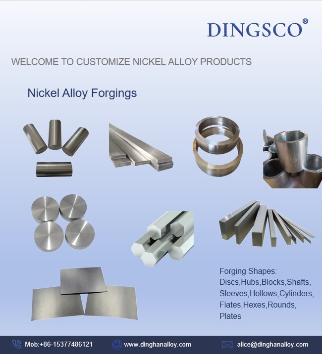 Inconel Alloy X-750 Forging Rings For High Pressure Turbine Engine Aerospace