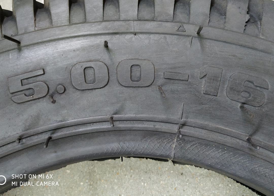 Combined Tread Farm Wagon Tires 5.00-16 Low Rolling Resistance For Rural Areas
