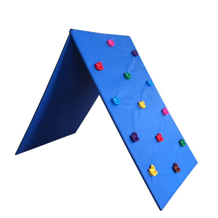 Plastic Kids Outdoor Climbing Wall Stones Customized Size For Park / School