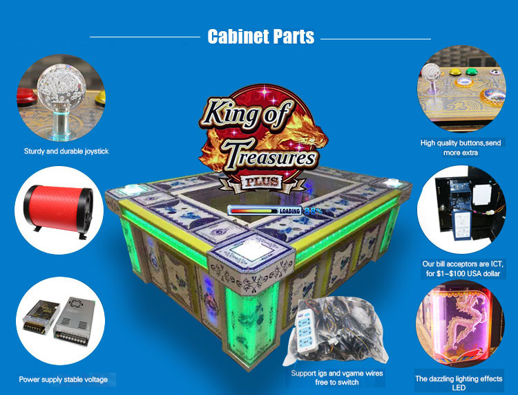 Kungfu Panda Fish Hunter Arcade Casino Game Machine
