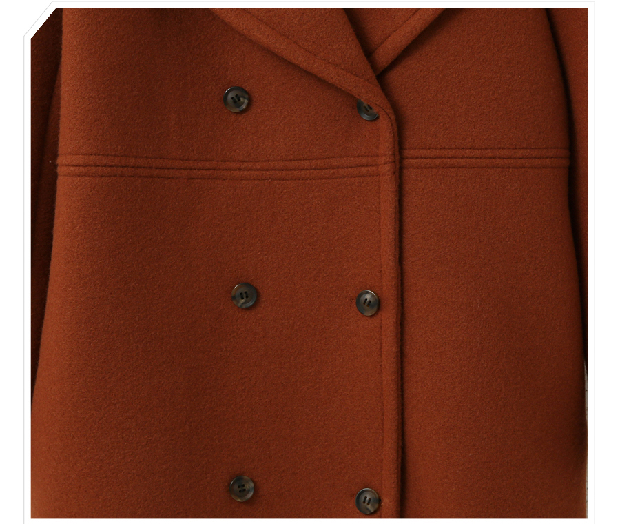 Custom long woolen overcoat/coat/winderbreaker women suit