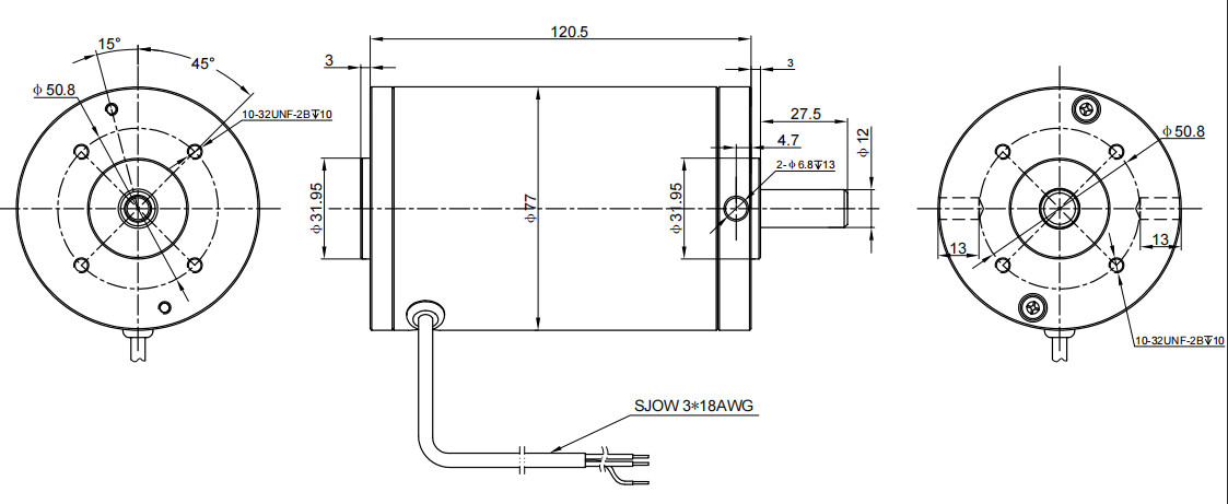 12VDC 1 HP Water Motor , 150W Mini Water Pump Motor In Swimming Pool Pump